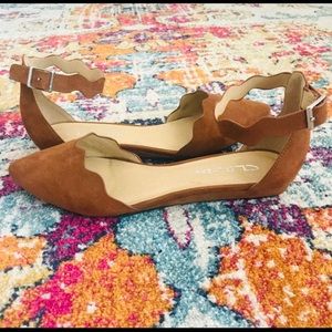 CL by Laundry Scalloped Pointed Toe Flat